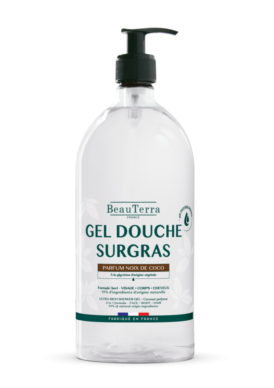 JAUNUMS! KOKOSRIEKSTU DUŠAS GELS 1L 